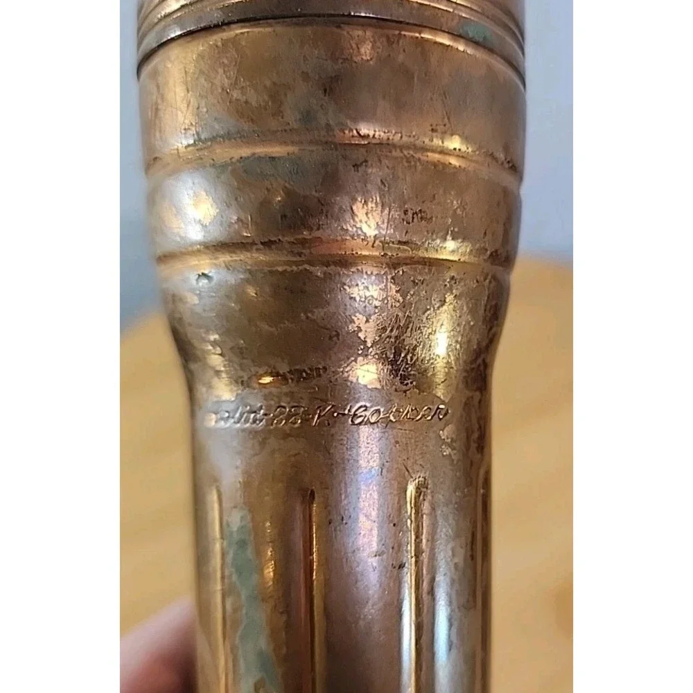 Vintage Winchester 22 Karat Copper‎ Flashlight Vintage 1950s